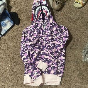 Brand new bape hoodie comes with tags
